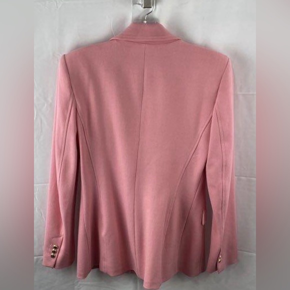 Zara Blush Pink Double-Breasted Blazer - Picture 7 of 7